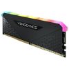  Зображення Модуль пам'яті для комп'ютера DDR4 16GB 3600 MHz Vengeance RGB RS Black Corsair (CMG16GX4M1D3600C18) 